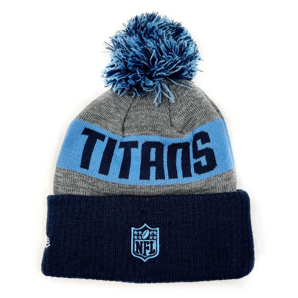 New Era Tennessee Titans Beanie Winter Hat Mens Womens NFL Football Fan Gift